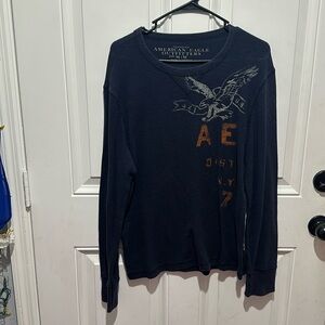 American eagle thermal long sleeve shirt size medium